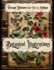 Botanical Illustrations: Vintage Ephemera to Cut & Collage