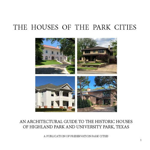 The Houses of the Park Cities
