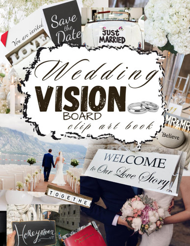 Wedding Vision Board Clip Art Book