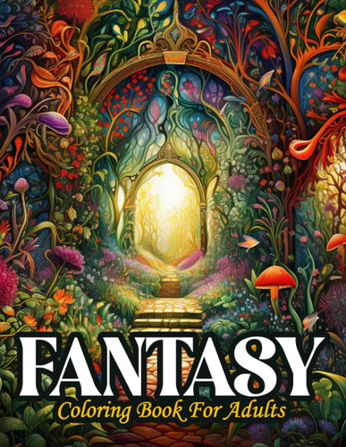 Fantasy Coloring Book for Adults