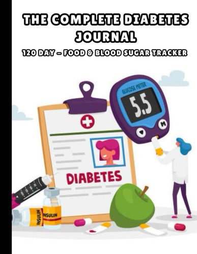 Diabetes Journal with Food and Blood Sugar Log