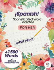 Word search puzzle books for adults large print spanish.