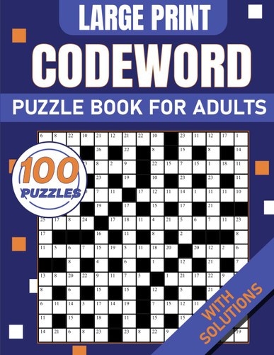 Codeword Puzzle Book For Adults