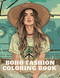 Boho Fashion Coloring Book