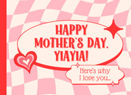 Happy Mothers Day YiaYia Here's Why I Love You