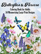 Butterflies & Flowers Coloring Book for Adults 50 Mesmerizing Large