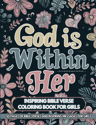 Inspiring Bible Verse Coloring Book For Girls