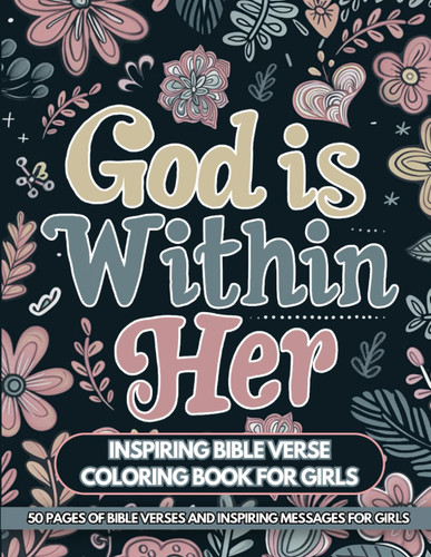 Inspiring Bible Verse Coloring Book For Girls