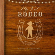 Cowboy First Birthday Guest Book