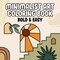 Minimalist Art: Coloring Book with Easy and Bold Designs for Adults
