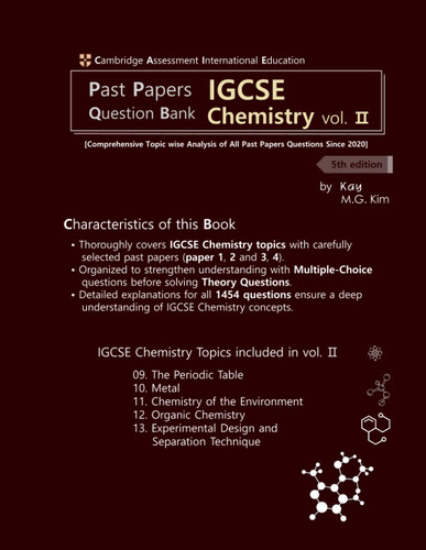 Past Papers Question Bank Igcse Chemistry Vol. 2: Cambridge Igcse