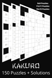 Kakuro Puzzle Book: Kakuro Cross Sums for Brain Exercise