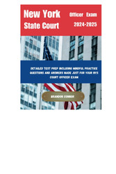 New York State court officer Exam 2024-2025
