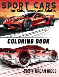 Sports Cars Coloring Book