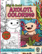 Axolotl Coloring Book: With 25 Fun Facts & Detailed Scenes