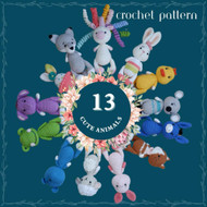13 Cute Animals Crochet Pattern: A Modern Creative Designs with