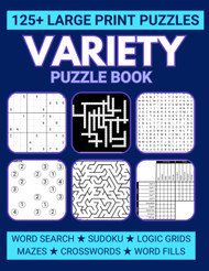 Large Print Variety Puzzle Book