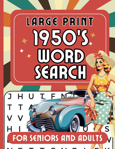 1950s Word Search