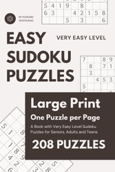 Easy Sudoku for Seniors Large Print