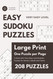 Easy Sudoku for Seniors Large Print
