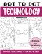 Dot to Dot Technology for Adults: Technology Connect the Dots Book