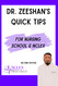 Quick Tips for Nursing School and the NCLEX