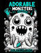Adorable Creepy Monsters Coloring Book