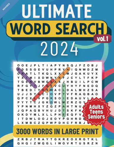 Ultimate Word Search for Adults Volume 1