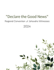 Declare the Good News 2024 Convention of Jehovah's Witnesses Notepad