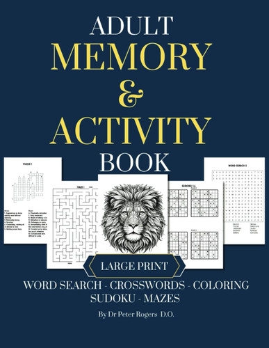 Adult Memory and Activity Book