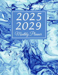 2025-2029 Monthly Planner 5 Years: From January 2025 through December