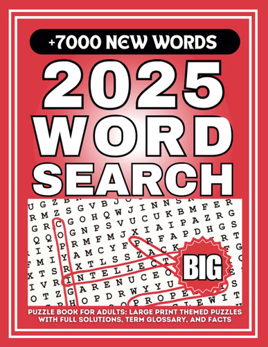 BIG Word Search Puzzle Book for Adults