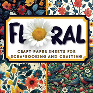 William Morris-Inspired 8.5x8.5 Floral Craft Paper Sheets for