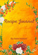 Recipe Journal Recipe Journal