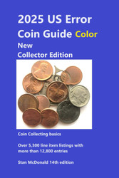 2025 US Error Coin Guide - New Collector Edition Color: Unsurpassed