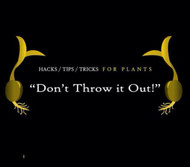 Official Don't Throw it Out Book Paper version New