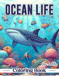 Ocean Life Coloring Book for Adults