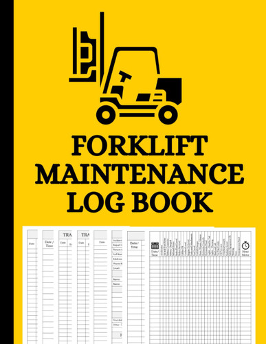 Forklift Maintenance Log Book