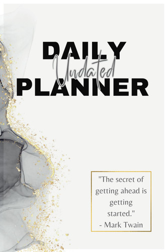 Undated Productivity Daily Planner