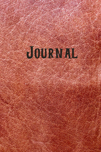 Journal: Red Leather Like Look