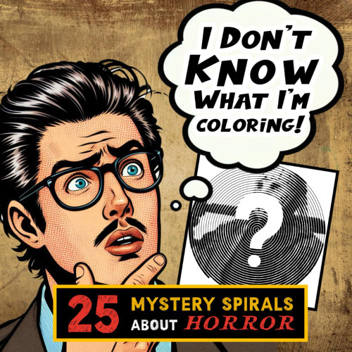 I Don't Know What I'm Coloring Book