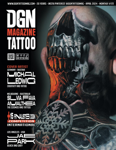 DGN Tattoo Magazine 20 Years #172 + 15 Finalists Contest
