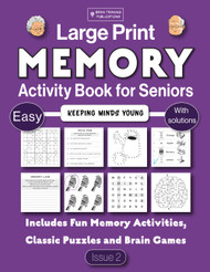 Memory Activity Book for Seniors Large Print