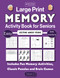Memory Activity Book for Seniors Large Print
