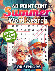 40 Point Font Summer Word Search
