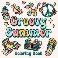 Groovy Summer Coloring Book