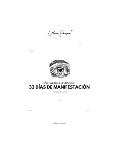 33 Dias de Manifestacion 2.0
