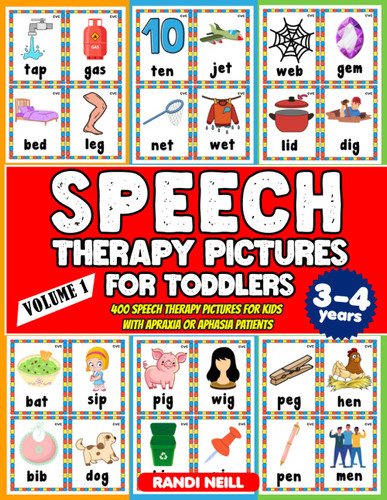 Speech Therapy Pictures for Toddlers