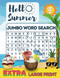 Hello Summer Jumbo Word Search For Adults & Seniors