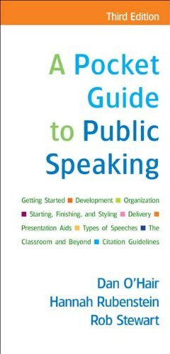 Pocket Guide To Public Speaking